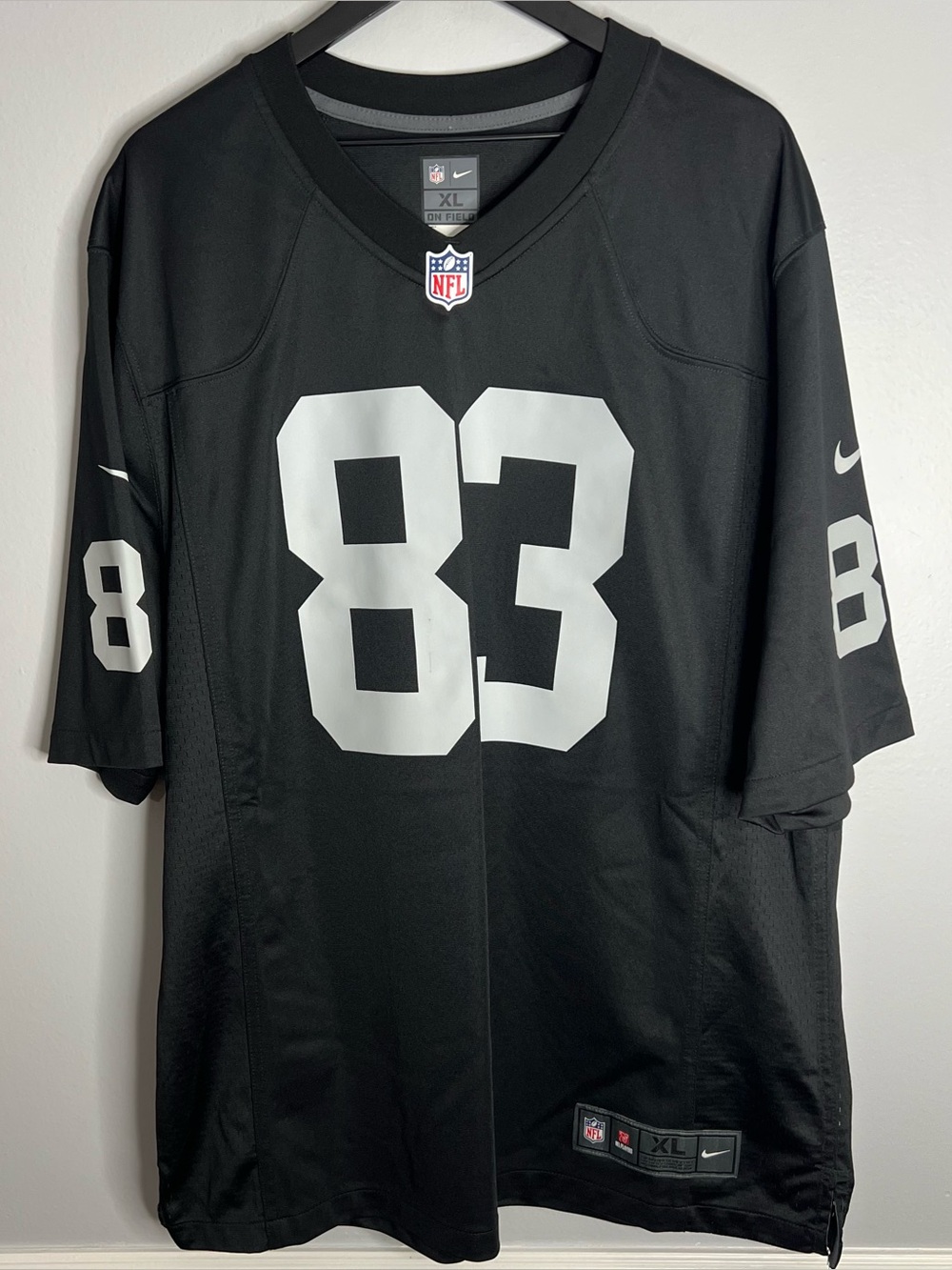 Nike Raiders Darren Waller Football Jersey Mens XL Black NFL Las Vegas Oakland